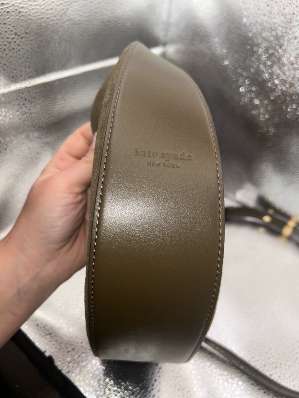 Kate Spade Duo Suede Crossbody Bag - Picture 5 of 10